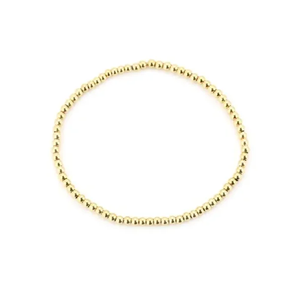 armband - kralen goud