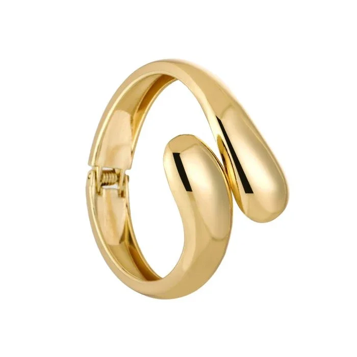 armband - bangle happy goud