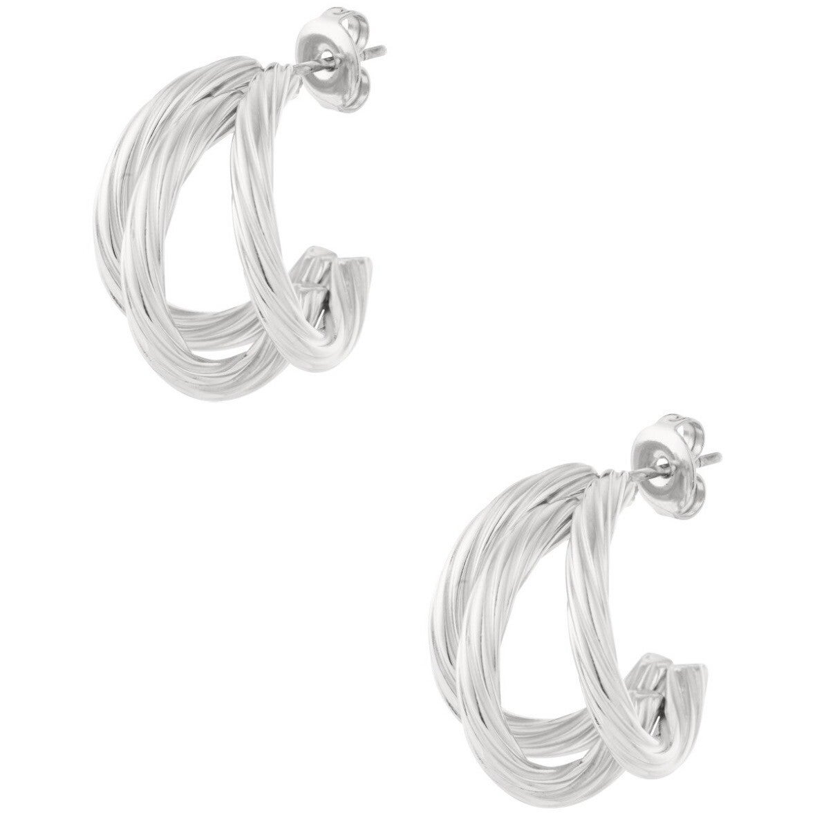 oorbellen - luna zilver