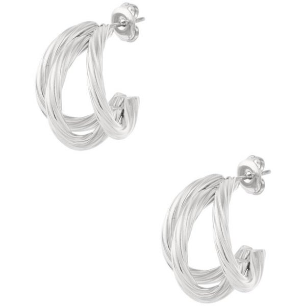 oorbellen - luna zilver