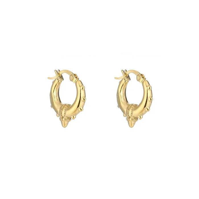 oorbellen - bali goud