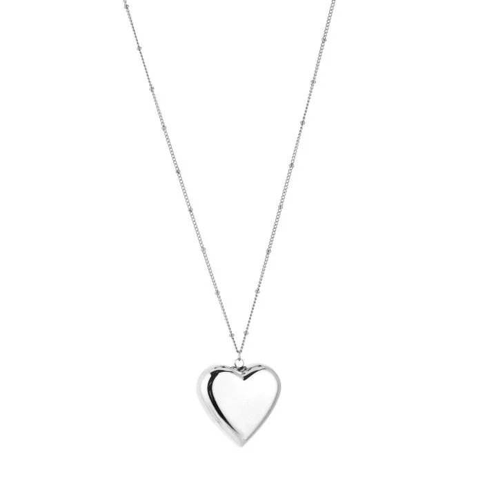 ketting - hart zilver