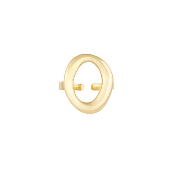 ring - ovaal goud