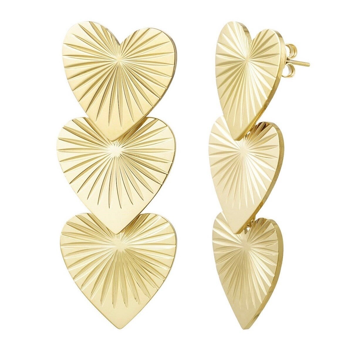 oorbellen - maya goud