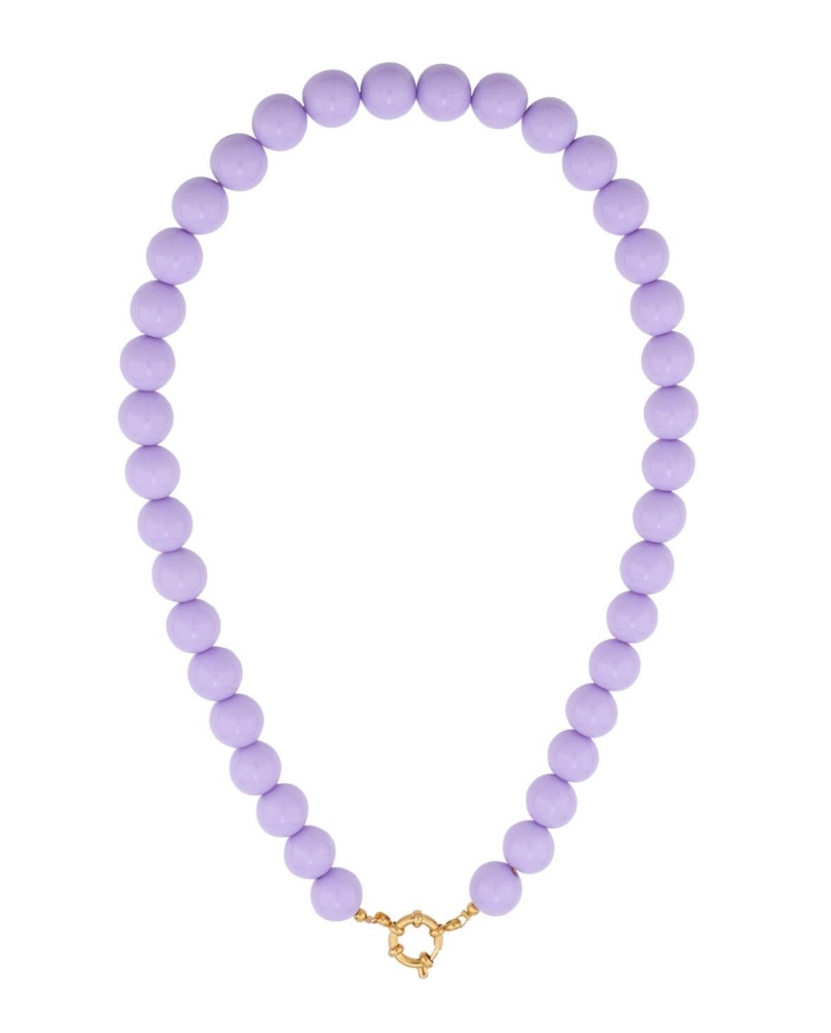 ketting - beads lila