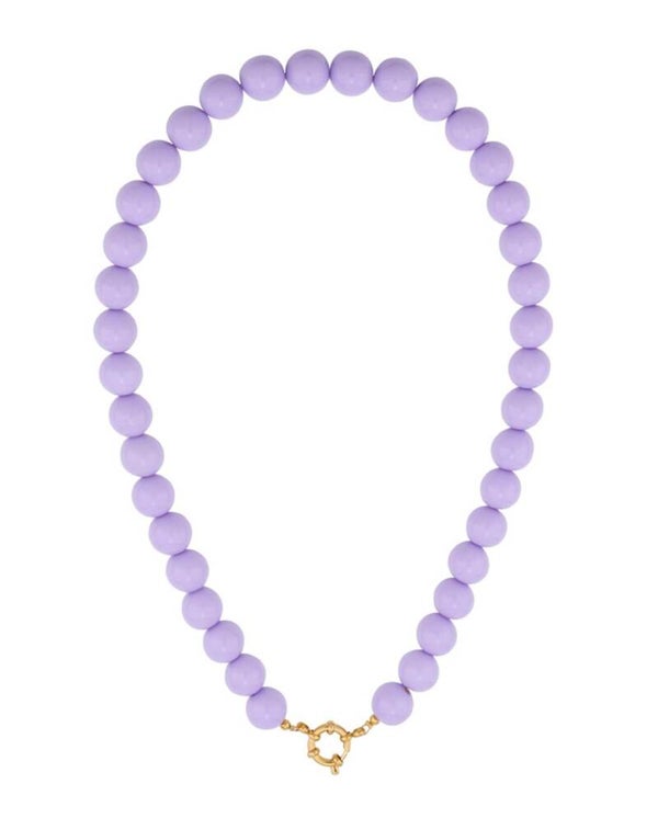 ketting - beads lila