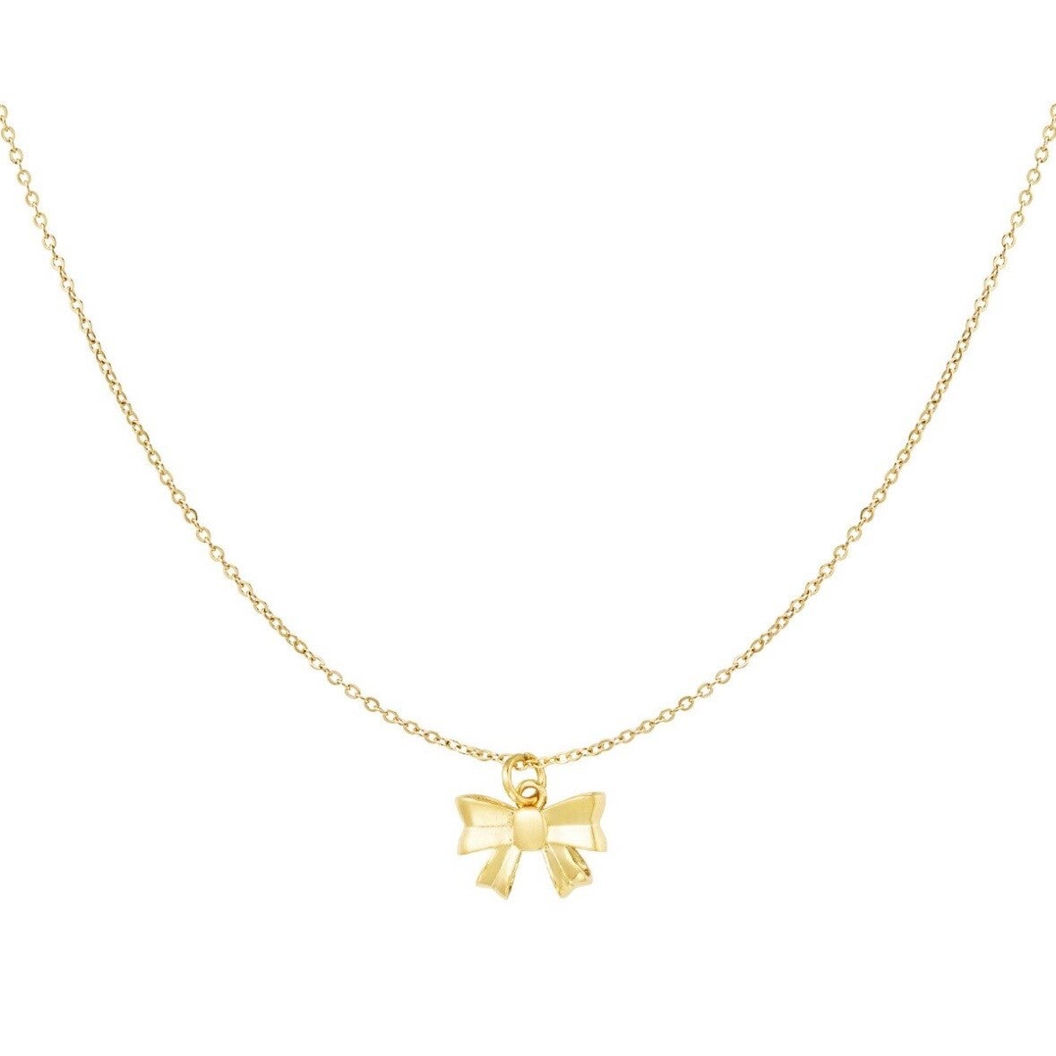 ketting - strik goud