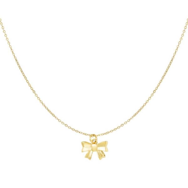 ketting - strik goud