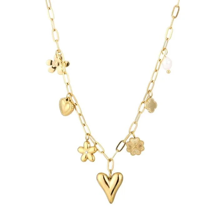 ketting - charms goud