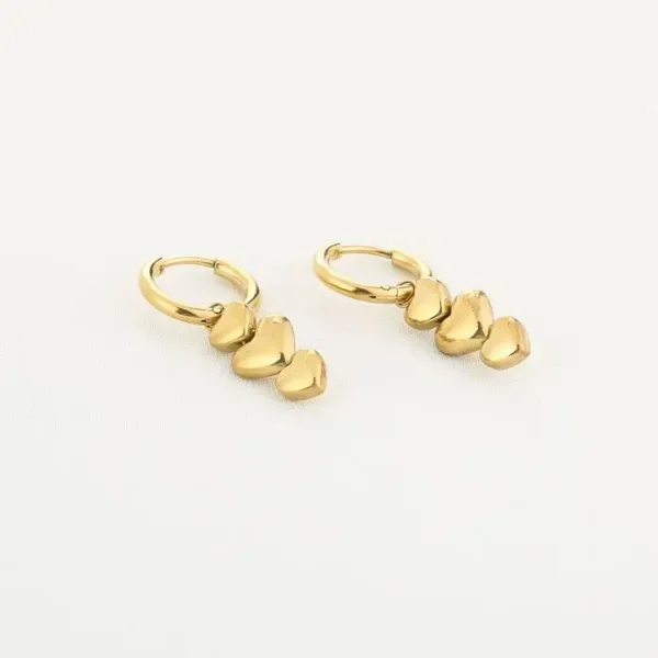 oorbellen - maya goud