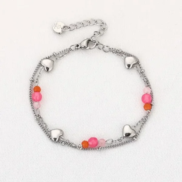 armband - feline zilver