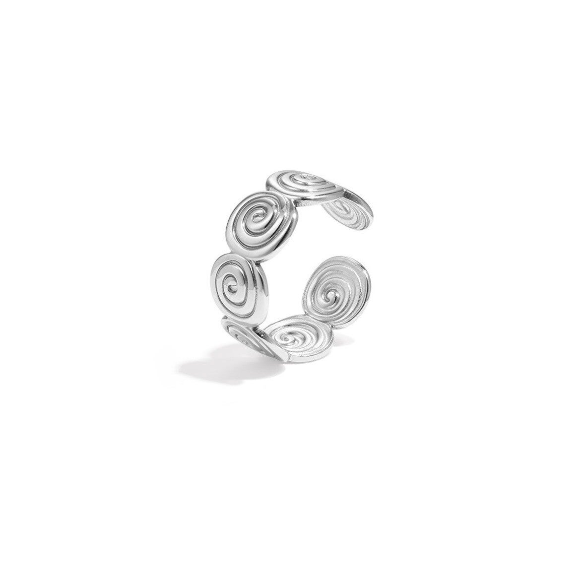 ring - vajen zilver