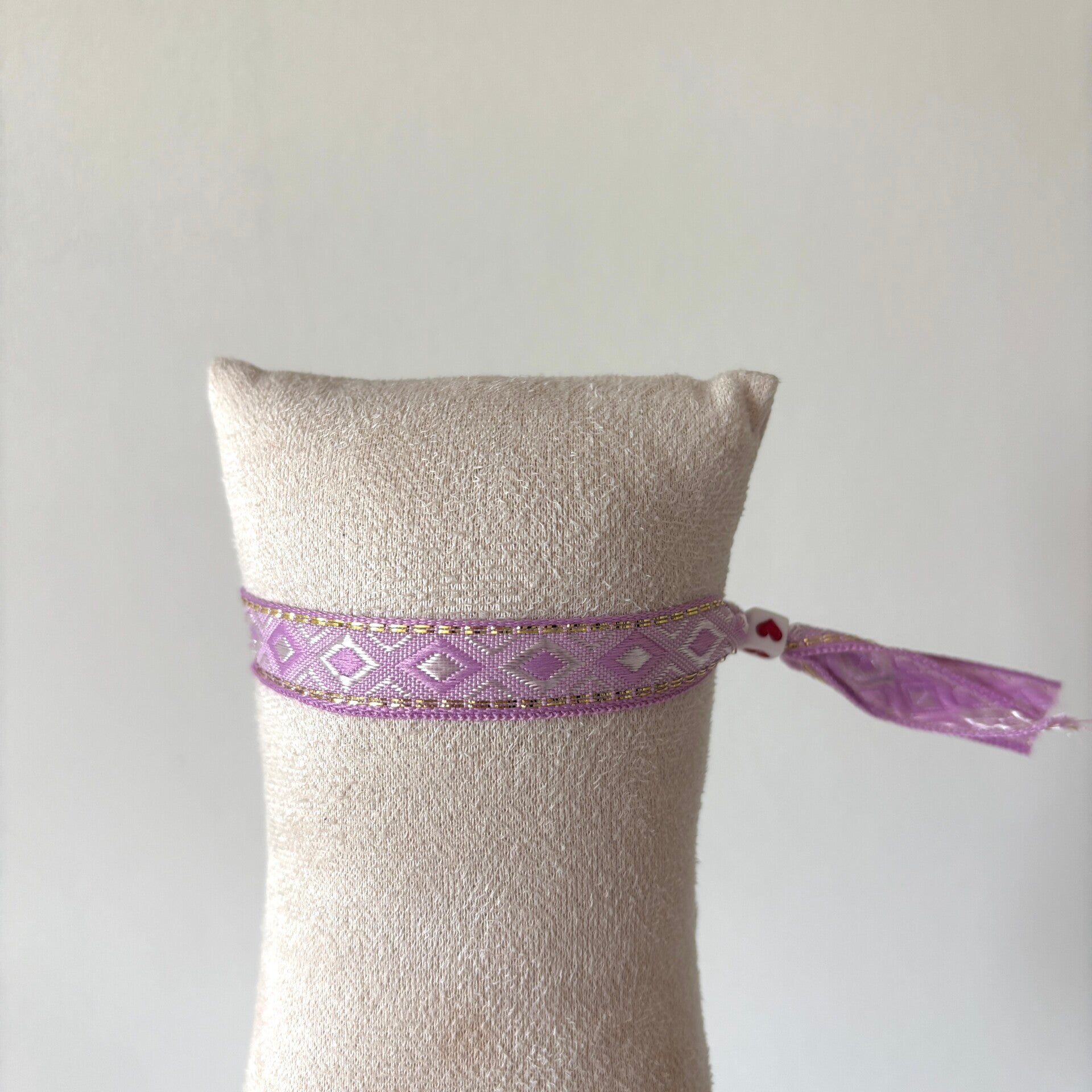 lint armbandje - lila