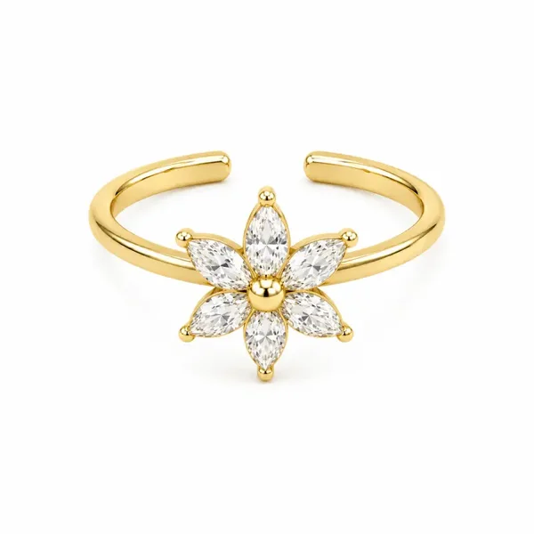 ring - lily goud