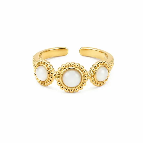 ring - polka goud