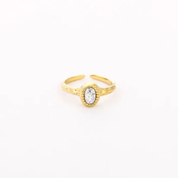 ring - diamant goud