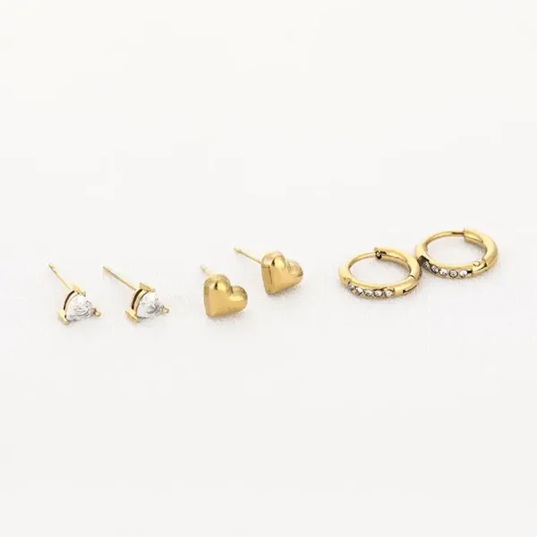 oorbellen - set bella goud