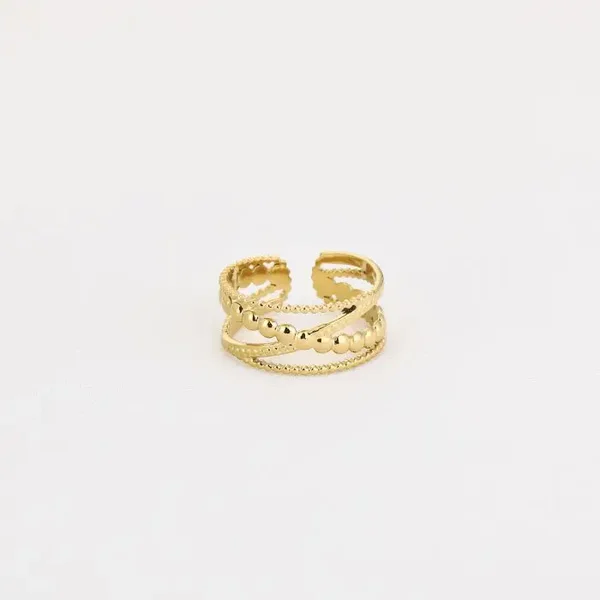 ring - starry goud