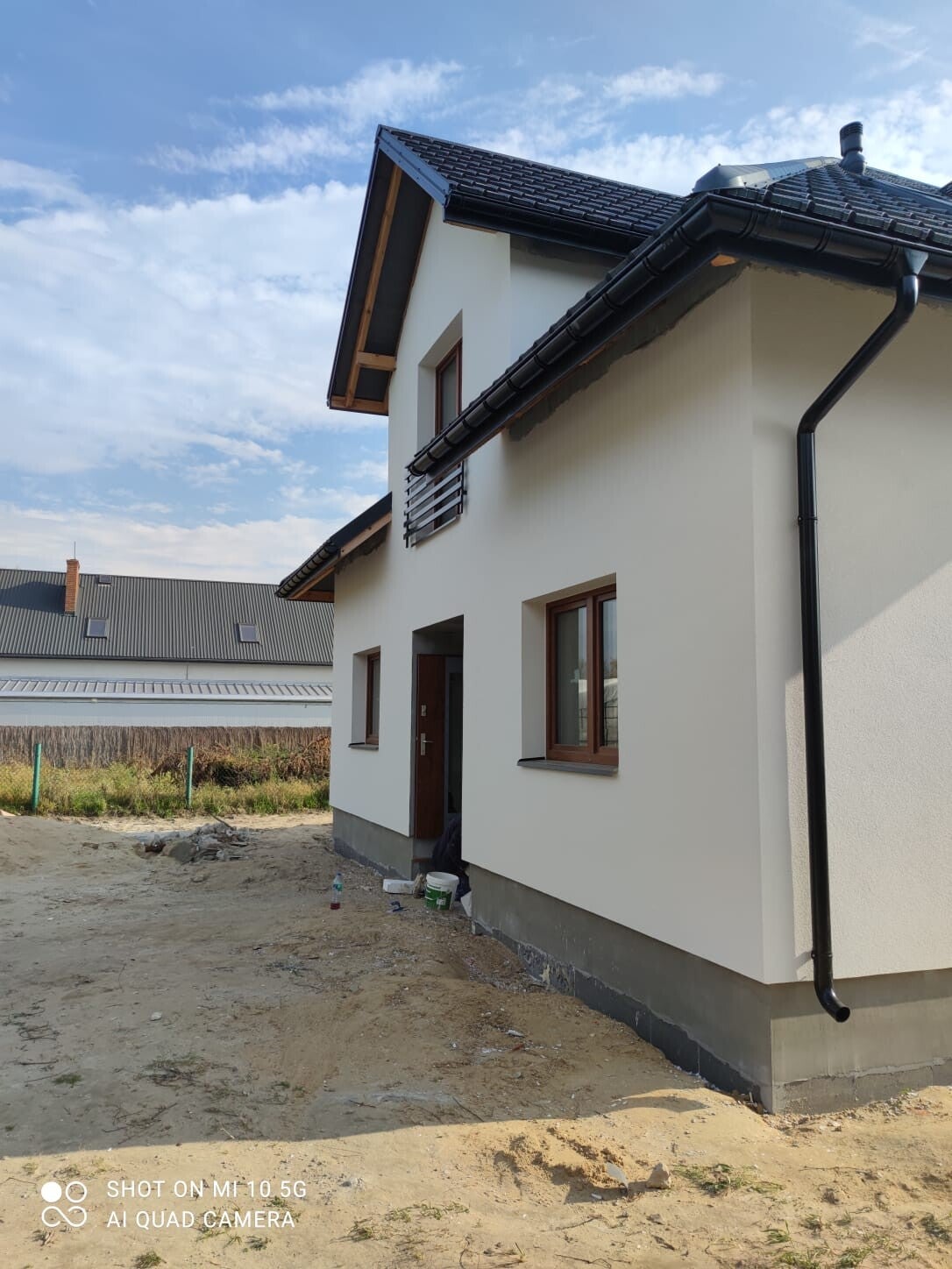 docieplenie domu jednorodzinnego Zamość 2025, styropian grafitowy 15 cm, tynk silikonowy