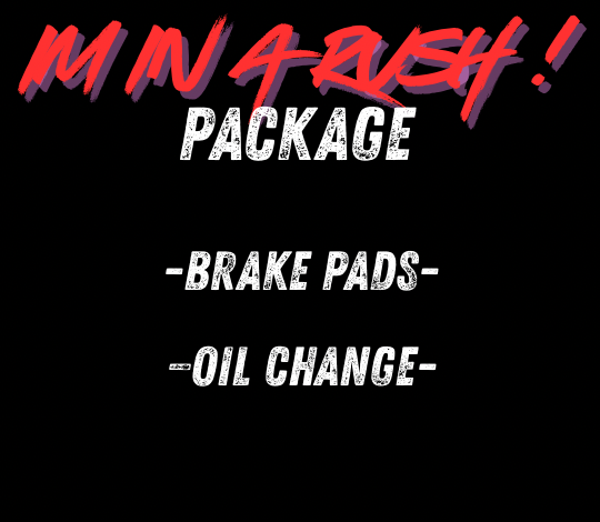 IM IN A RUSH PACKAGE