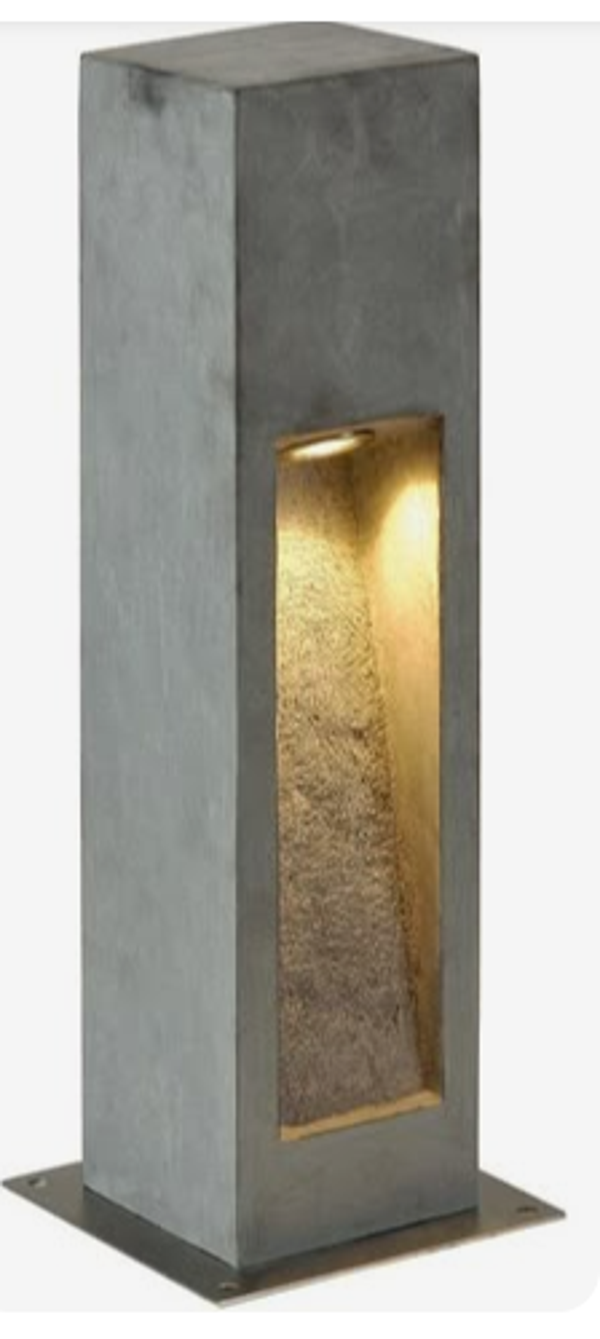 industrial concrete lamp indoors and outdoor