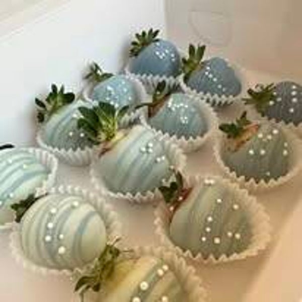 Fraise enrobées de chocolat