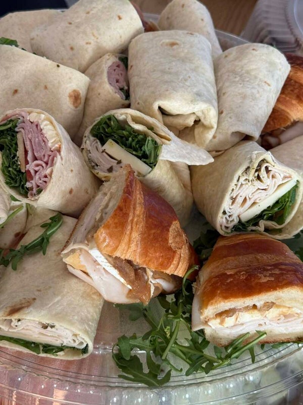 Plateaux de sandwichs gourmet