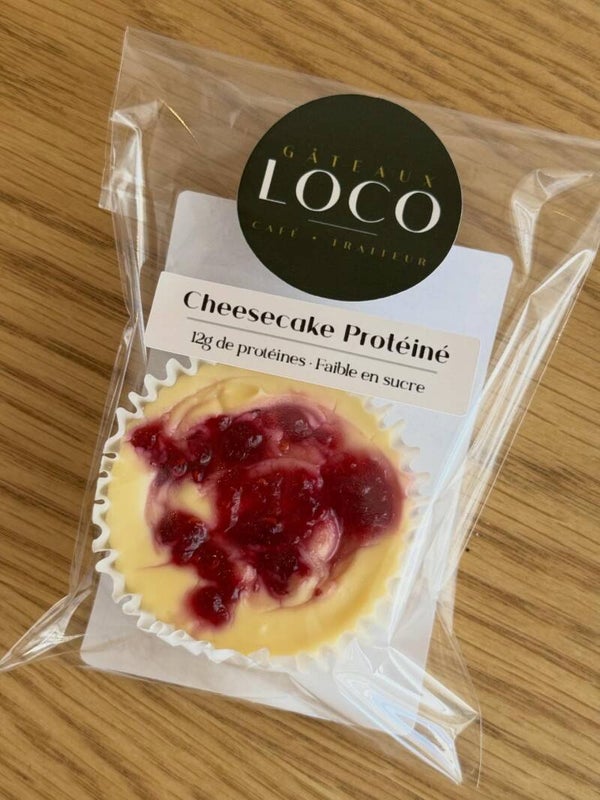 Cheesecake protéiné