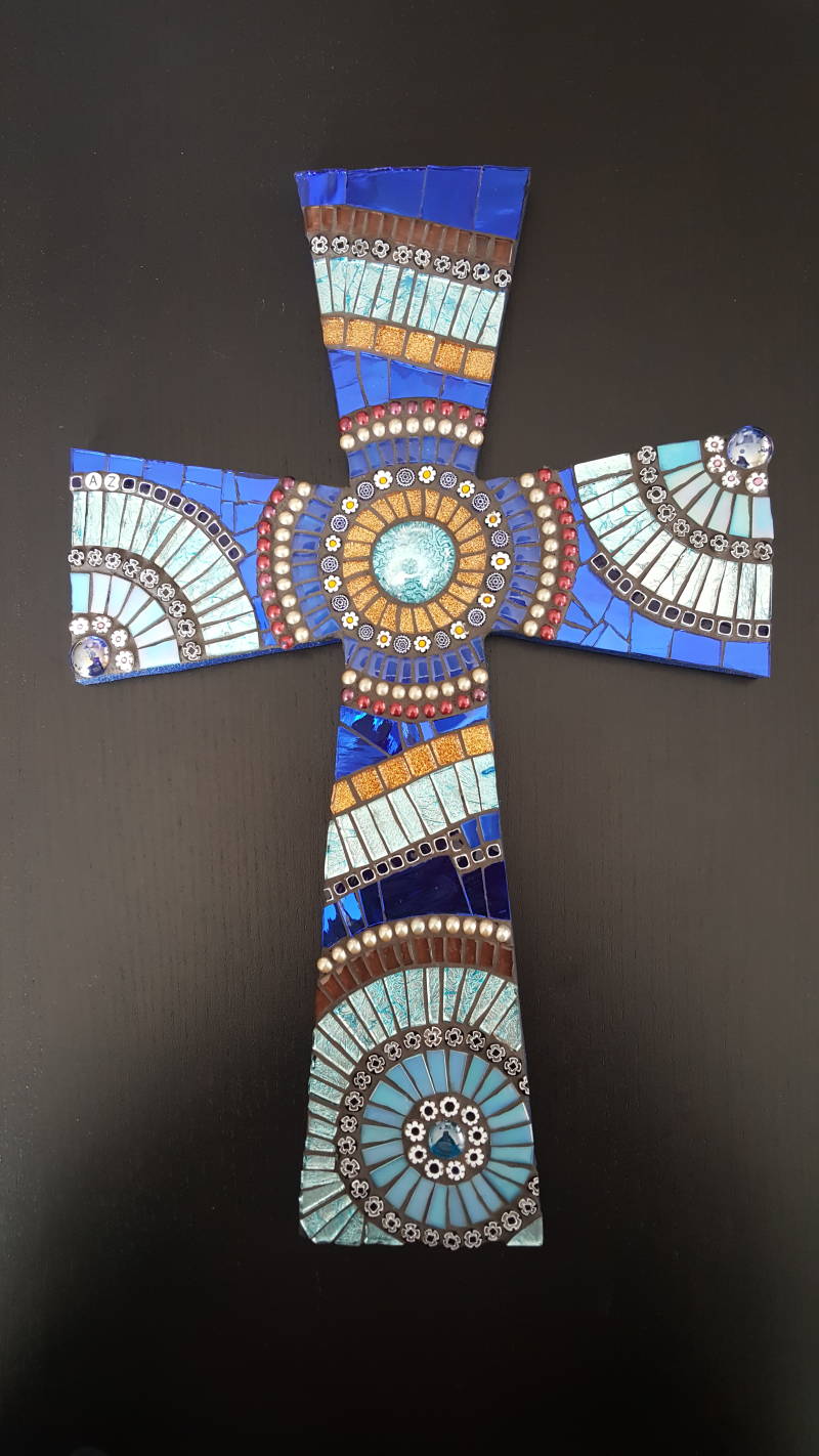 mosaic cross