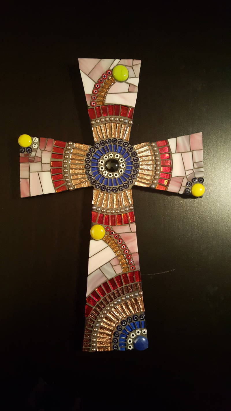 mosaic cross