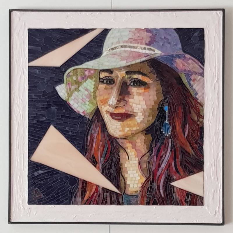 Latta - mosaic portrait