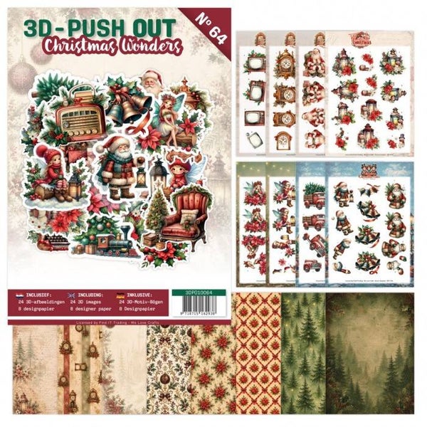 3D Push out boek nrs 60 tem 69