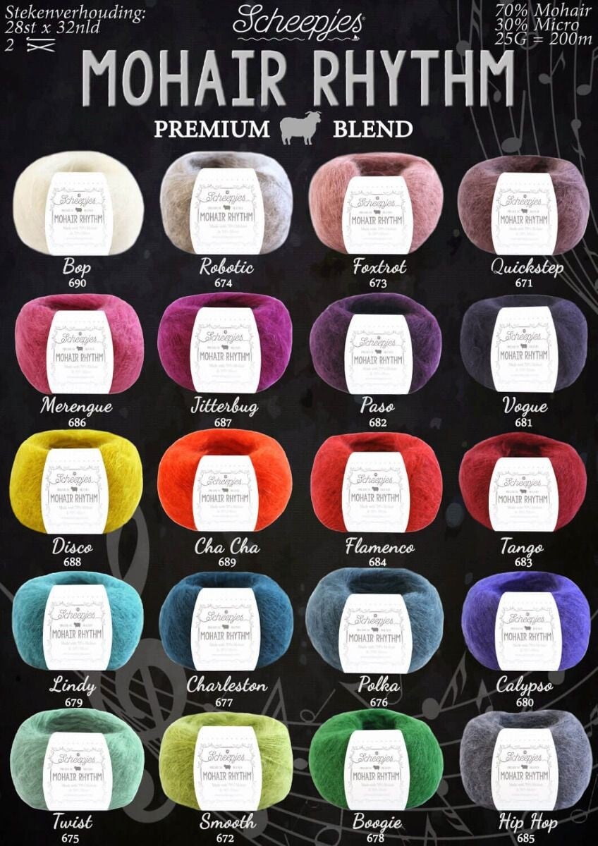 Mohair Rhythm  25 gram