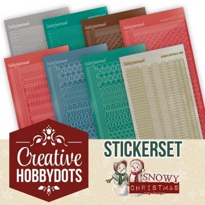 Stickerset bij Creative Hobbydots