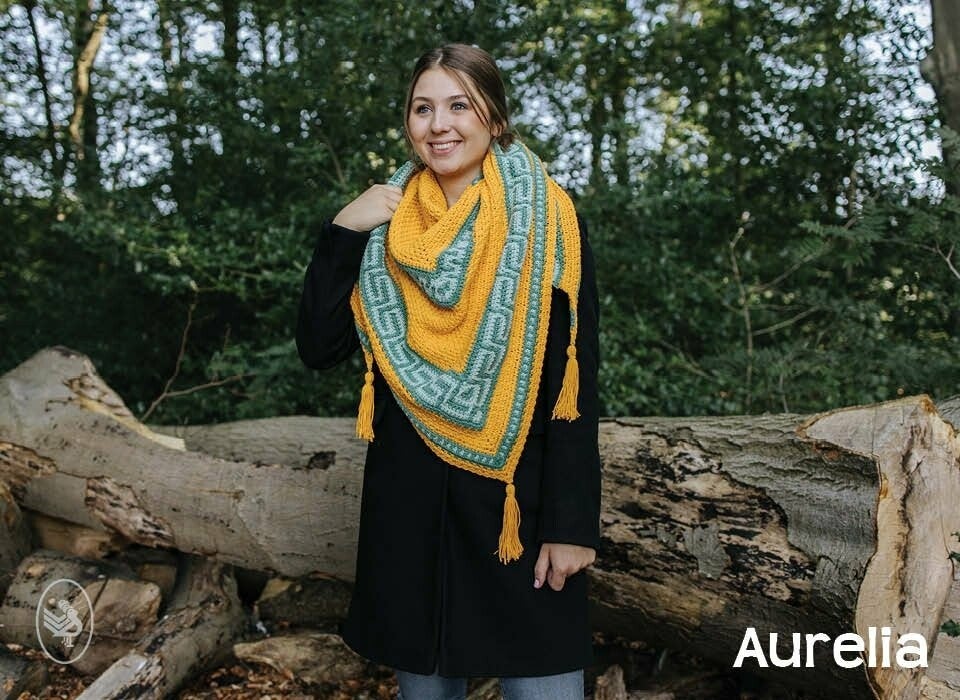Durable CAL - Autumn Mosaic Shawl