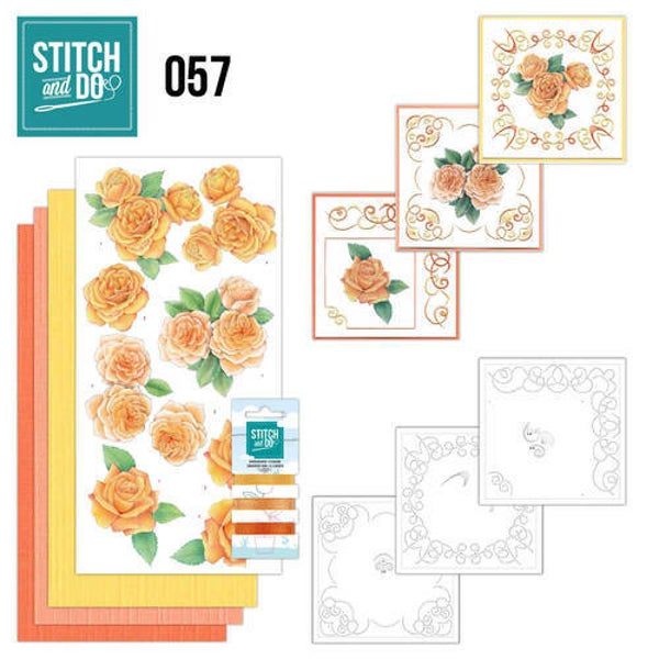 STDO057 Oranje Rozen