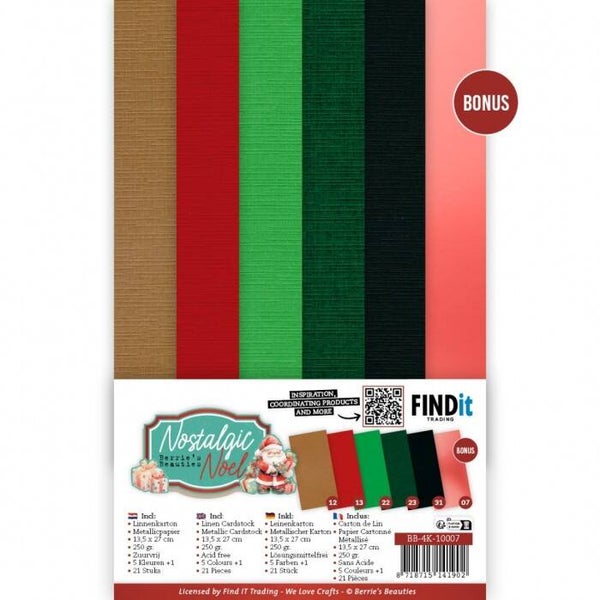 Berrie's Beauties Paperpack 4K Nostalgic Noel