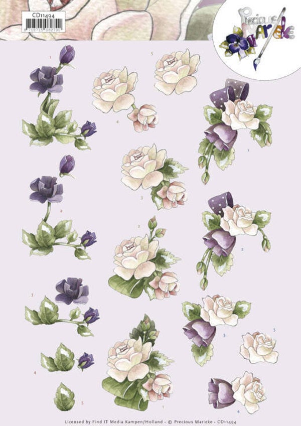 Purple Flowers - Precious Marieke