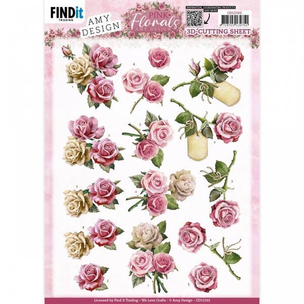Amy Design - Pink Florals