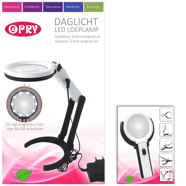 Opry Daylight ledlamp/loep