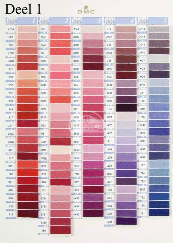 DMC Mouliné 6-draad