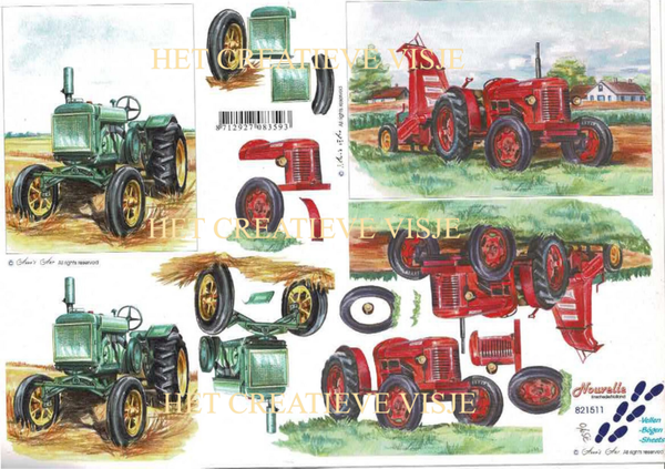 Le Suh knipvellen 8215-reeks (1-150)