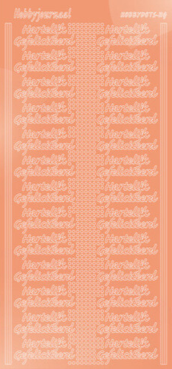 Hartelijk gefeliciteerd