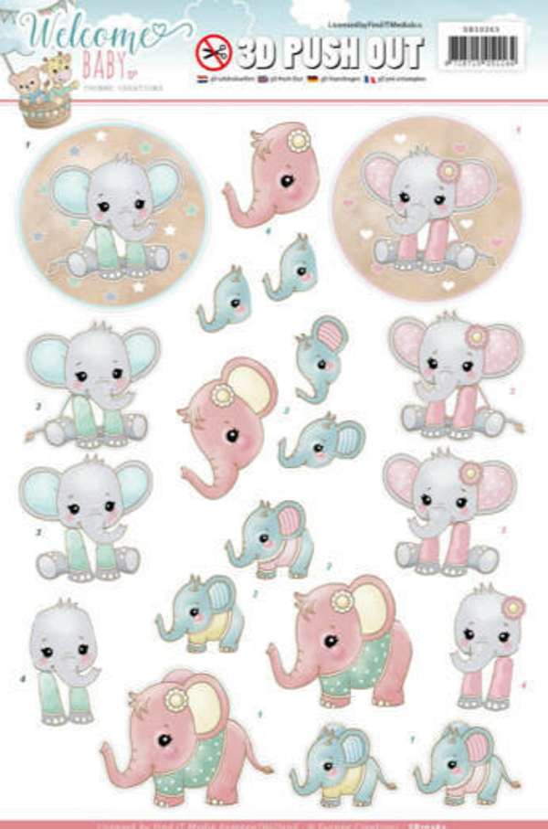 Yvonne Creations - Welcome Baby