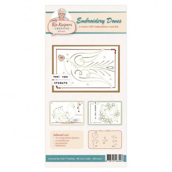 DIY Embroidery card kit