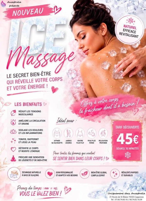 Ice Massage (Massage à la glace)