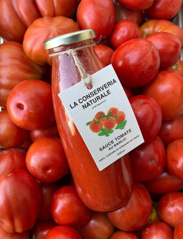 Sauce tomate au basilic / Sugo di pomodori al basilico