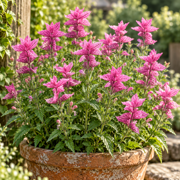 Bonte salie roze - Salvia viridis Pink Sunday  30 zaden