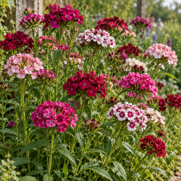 Duizendschoon Sweet William BIO - Dianthus barbatus Sweet William mix  500 zaden