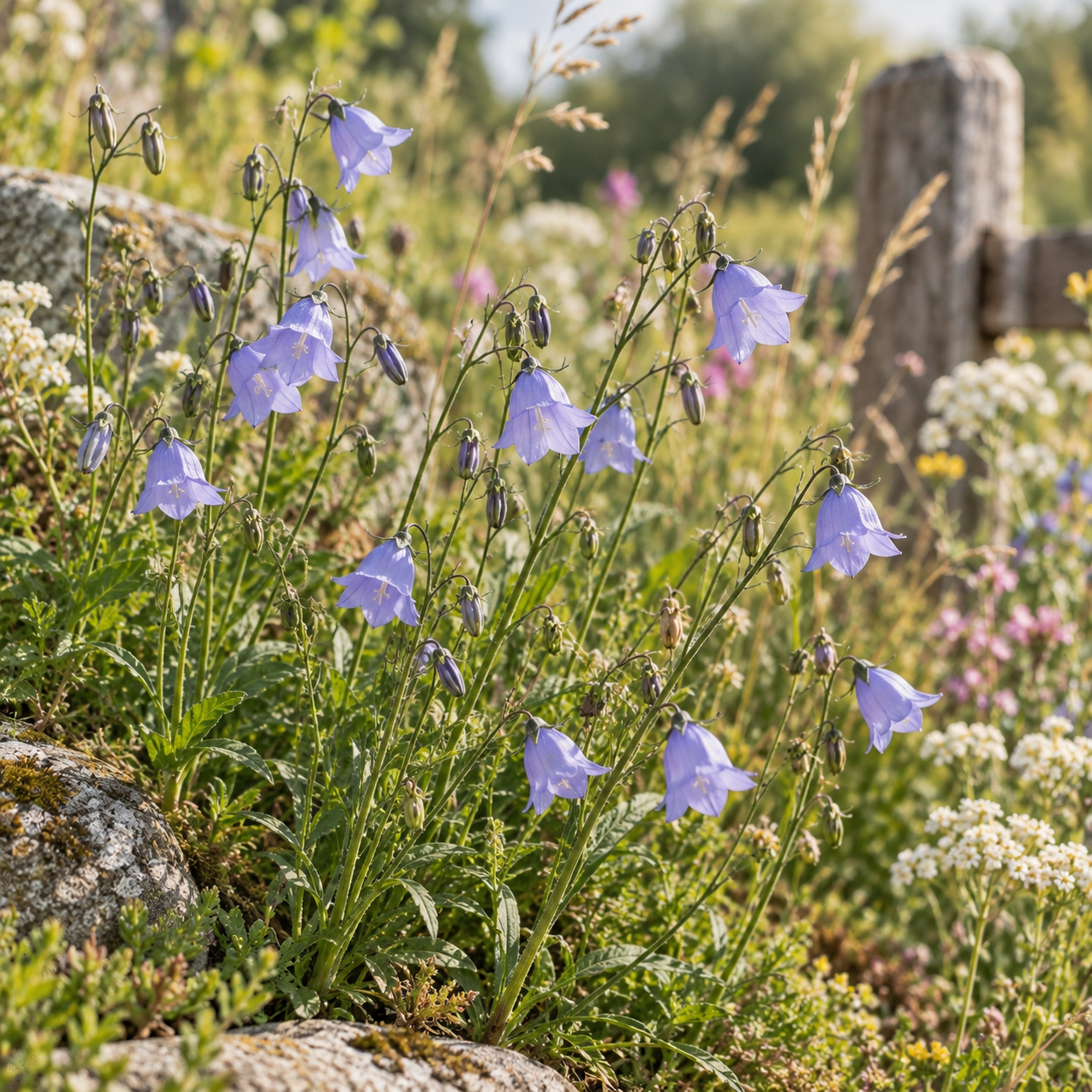 Grasklokje - Campanula rotundifolia  1000 zaden